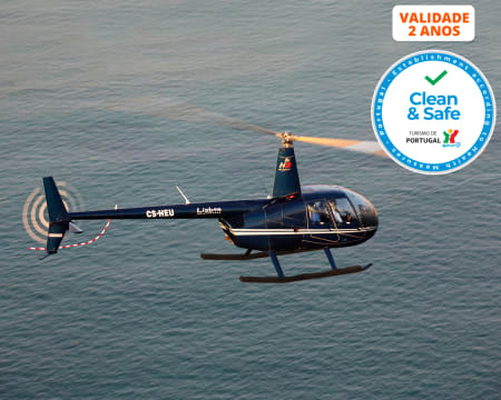 Fantástico Voo de Helicóptero Sobre o Tejo | 8 Minutos | Lisbon Sky
