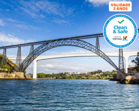 Cruzeiro das Pontes em Barco Rabelo | Passeio no Douro para 2 Pessoas - 50 Minutos