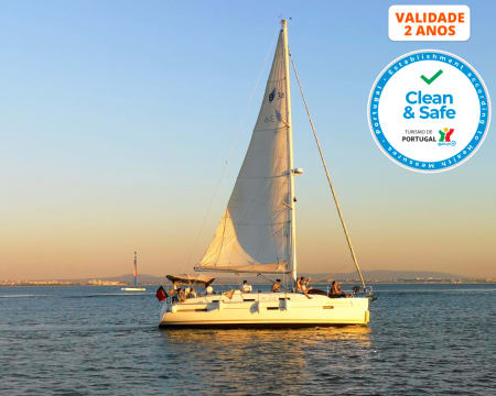Passeio de Veleiro no Rio Tejo 2 Horas | 2, 4 ou 10 Pessoas | Palmayachts