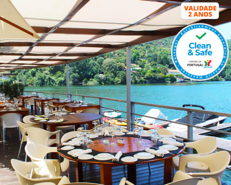 Jantar Apaixonante c/ Vista Douro no Porto Antigo Hotel | Cinfães