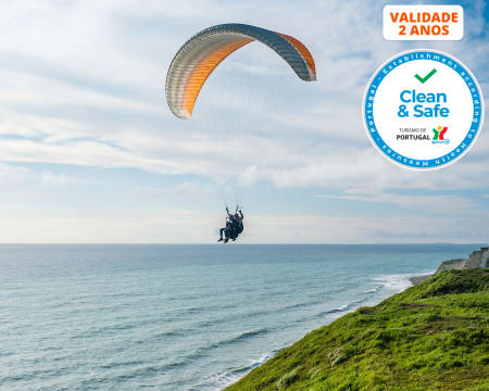 Voo de Parapente - Liberdade Sobre as Nuvens! 40 Minutos - Arrábida