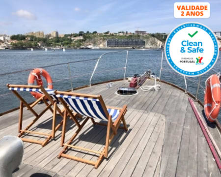 Tours em Iate Clássico no Rio Douro | 2 Pessoas  | Vintage Port