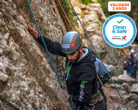 Escalada na Serra da Arrábida! 2H - 1 ou 2 Pessoas | WIND