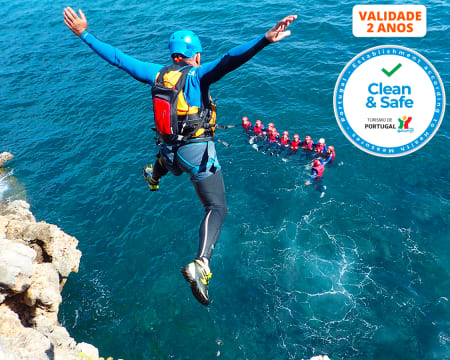 Coasteering no Portinho da Arrábida! 3 Horas | WIND