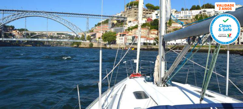 Da Ribeira à Foz! Passeio de Barco no Douro - Exclusivo p/ 4 a 6 Pessoas | 2 Horas