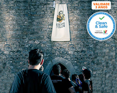 Escape Tower na Torre Medieval de Óbidos | Jogo de 1 Hora para 2 a 5 Pessoas