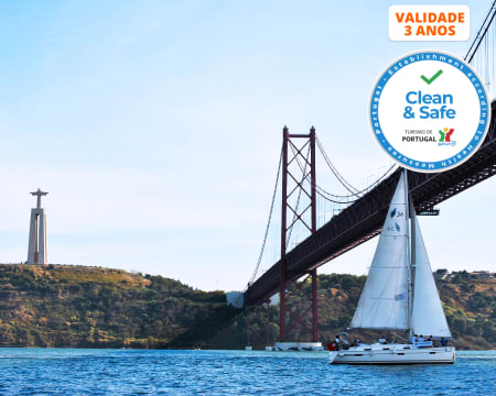 Passeio de Veleiro no Rio Tejo 2 Horas | 2, 4 ou 10 Pessoas | Palmayachts
