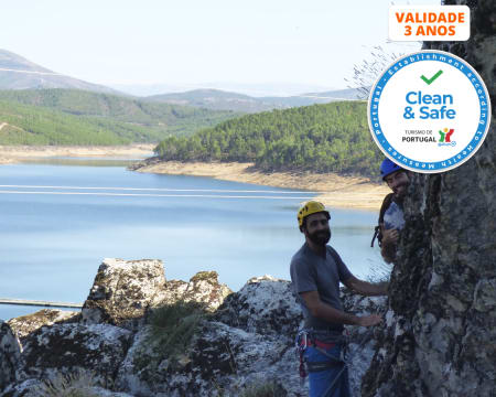 Via Ferrata na Barragem de Santa Luzia - 1, 2 ou 4 Pessoas | Discover the Nature