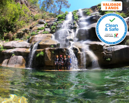 Canyoning + Vídeos e Fotos | 4 Locais à Escolha - 1, 2 ou 4 Pessoas | Até 5 Horas!