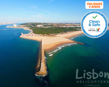 Fantástico Voo de Helicóptero Sobre o Tejo | 8 Minutos | Lisbon Sky