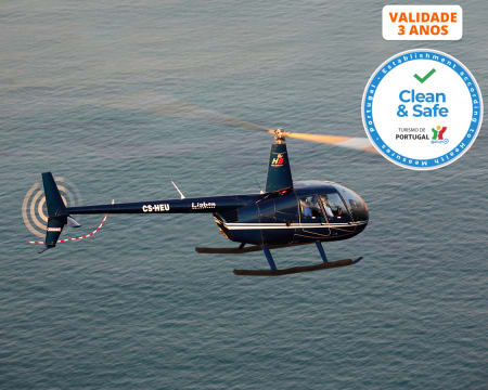 Fantástico Voo de Helicóptero Sobre o Tejo | 8 Minutos | Lisbon Sky