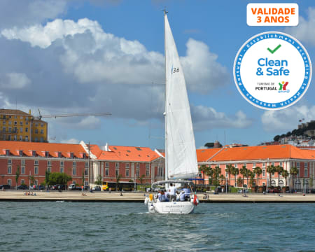 Passeio de Veleiro no Rio Tejo 2 Horas | 2, 4 ou 10 Pessoas | Palmayachts