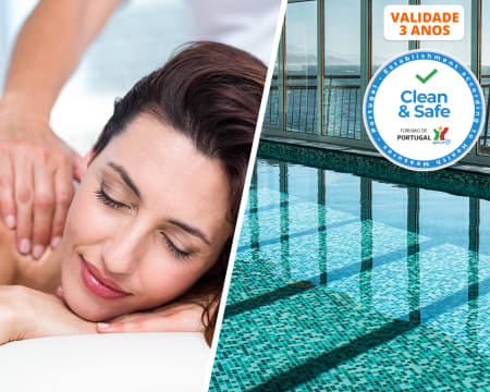 Satsanga Spa Ericeira | Circuito de Águas + Massagem ou Tratamento à Escolha c/ Vista para o Mar