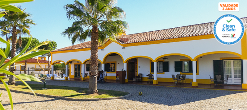 Herdade do Rio Torto - Portel | Estadia Junto à Praia Fluvial com Opção Jantar