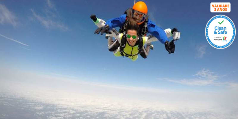 Salto Tandem | Skydive em Évora a 3000m de Altitude | Dê Aventura à sua Vida!
