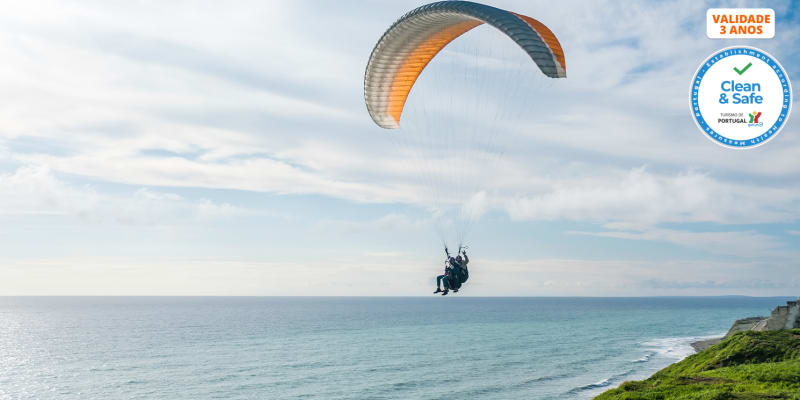 Voo de Parapente - Liberdade Sobre as Nuvens! 40 Minutos - Arrábida