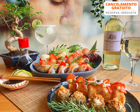 Sushi, Sashimi e Hots: 46 Peças + Sobremesa para Dois | Supremo Sushi | Carcavelos