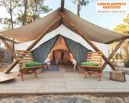 Bukubaki EcoSurf Resort 4* - Peniche | Estadia com Opção Jantar em Tenda de Luxo