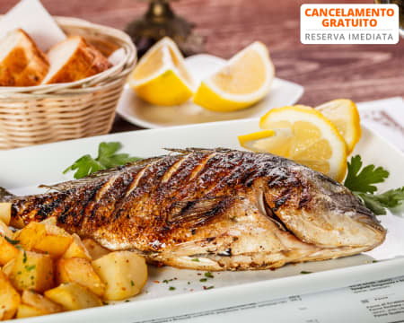 Especial Peixe Grelhado para Dois na Casa do Peixe - Setúbal