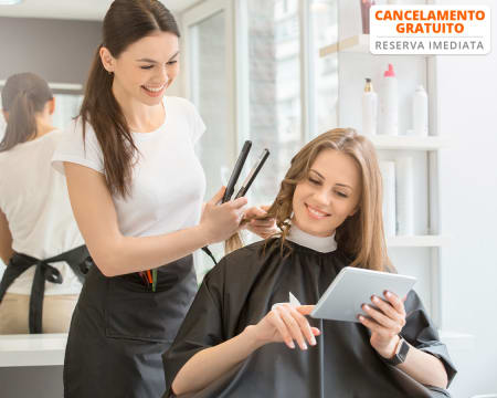 Madeixas, Madeixas Ombré ou Coloração + Hidratação + Corte + Brushing | Alvalade