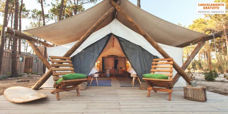 Bukubaki EcoSurf Resort 4* - Peniche | Estadia com Opção Jantar em Tenda de Luxo