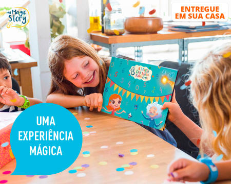 Livro Infantil Personalizado Baseado Numa Data Especial - Entregue em Casa | A Magia Do Meu Nome