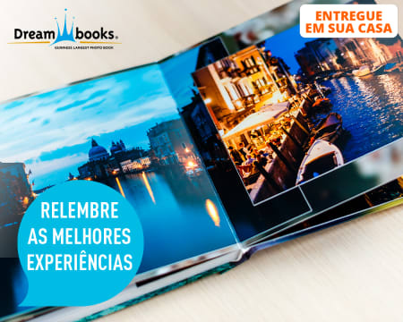 Álbum Digital Personalizável 30x20cm - 24 ou 48 Páginas | Entregue em Casa | Dreambooks