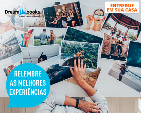 Revelação de 100 Fotos 10x15 em Papel Fotográfico | Entregue em Casa | Dreambooks