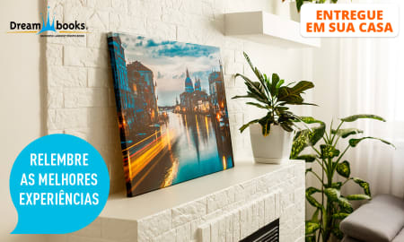 Tela Decorativa Personalizável | Entregue em Casa | Dreambooks