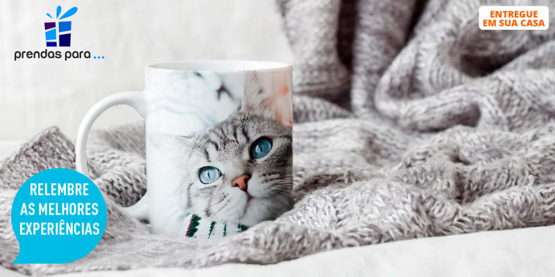 Caneca Personalizável - 1 ou 3 Unidades | Entregue em Casa | Prendas Para...