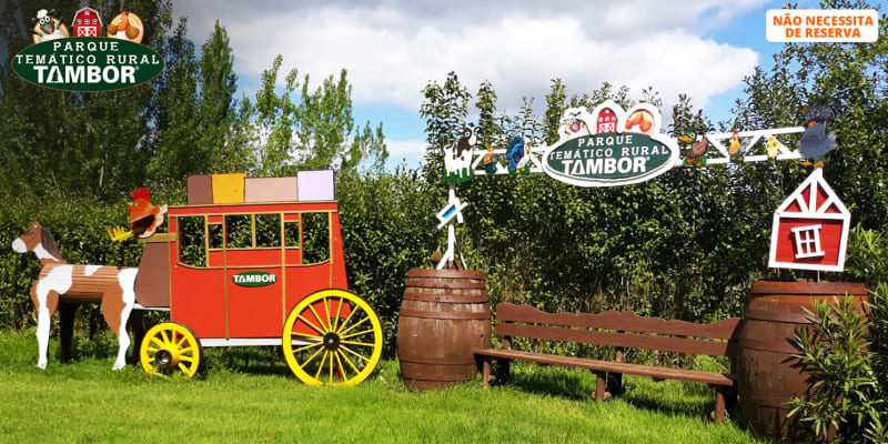 Parque Rural Tambor - Abertura a 10 Junho! + 90 Jogos e + 100 Animais | A 30 Min de Lisboa