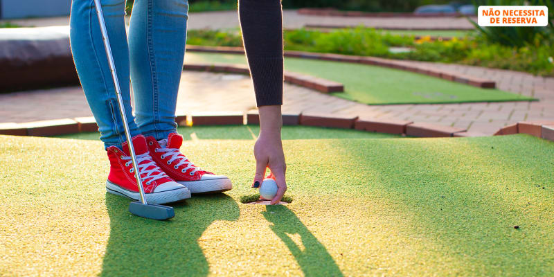 Minigolfe para Dois na Ria de Aveiro - Aventura dos Piratas | 1 Hora | Costa Nova