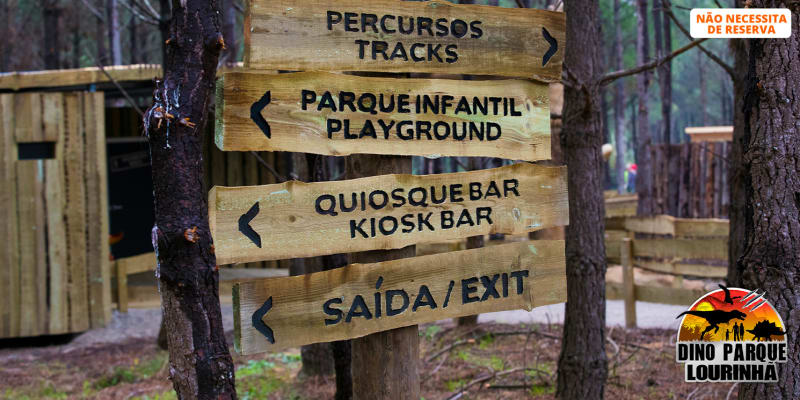 Dino Parque da Lourinhã - Uma Viagem de 400 Milhões de Anos! Entrada Criança ou Adulto