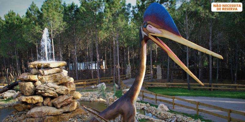 Dino Parque da Lourinhã - Uma Viagem de 400 Milhões de Anos! Entrada Criança ou Adulto