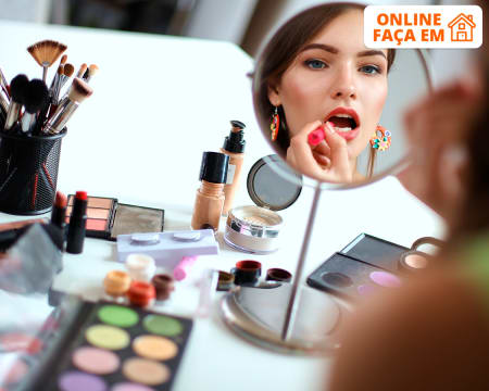 Workshop Online Individual de Auto-Maquilhagem & Cuidados de Rosto - 2 Horas | Elisabete Vieira da Silva Make Up Artist