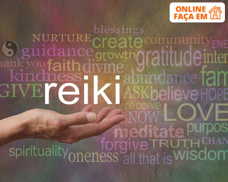 1 Mês de Aulas de Iniciação ao Reiki Individuais | Manual + Certificado Digital | CIPBEF