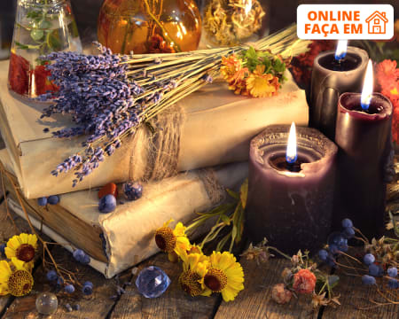 Manual Digital + Vídeo - Como Fazer Banho de Descarrego ou Restauro Energético Através das Plantas | GFire Natura