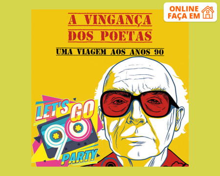 Resolva o Mistério em Equipa por Videochamada! Jogo Virtual «A Vingança dos Poetas - Uma Viagem aos Anos 90»