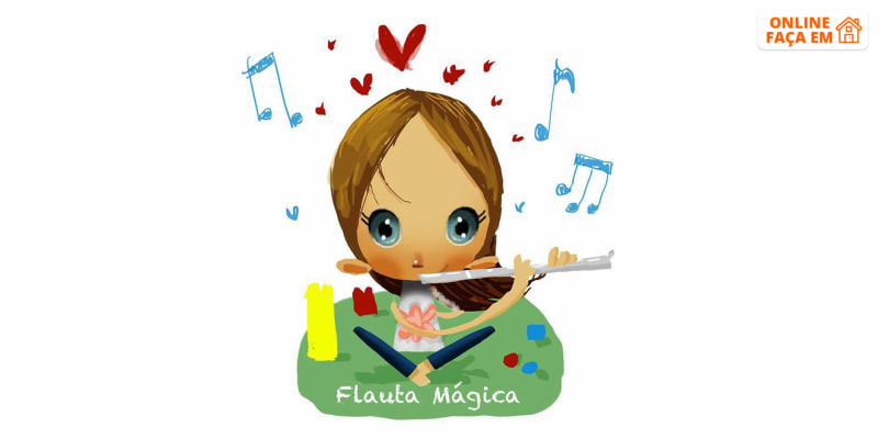 Aula de Expressão Musical 3-6 Anos | Online em Directo - 40 Min | Flauta Mágica
