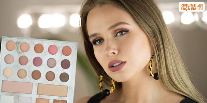 Aula de Cuidados da Pele e Maquilhagem Online em Directo - 1h30 | GFire Natura