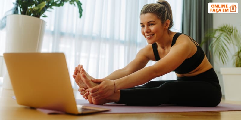 Aula de Yoga Online em Directo - 1h | Academia de Yoga de Gaia