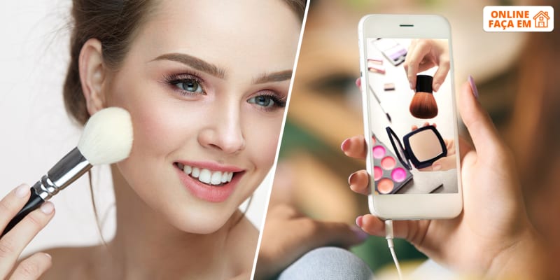 Aula de Maquilhagem Online em Directo - 1h | Elisabete Vieira da Silva Make Up Artist