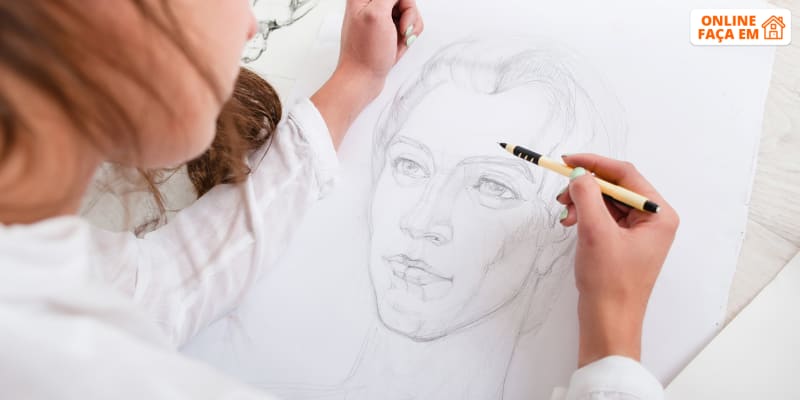 Workshop Online de Desenho - 1 ou 4 Aulas | Pedaços d´Arte