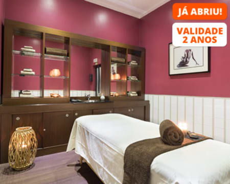 Massagem Relax Corpo Inteiro & Acesso ao Spa | 1 ou 2 Pessoas | 2h30 | Vila Galé Ópera
