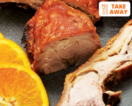 Take Away de Leitão de Negrais e Bebida para Dois | Afonso dos Leitões Food Store - Belém