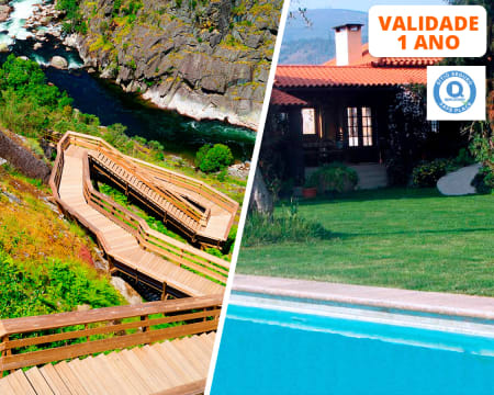 Quinta do Pomarinho - Arouca | Estadia de 1 ou 2 Noites com Opção Entradas nos Passadiços de Paiva
