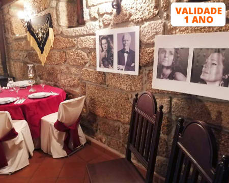Noite de Fados na Casa Fonte da Tília para Dois c/ Iguarias Típicas | Lousada