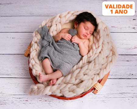 Sessão Fotográfica para Recém-Nascido em Estúdio | Porto