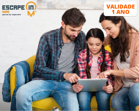 Escape in Home - 2 Escape Games à Escolha Sem Sair de Casa! Até 5 Pessoas