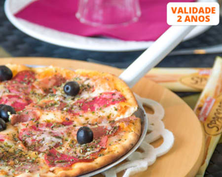 Pizza Grande & Sangria de Lambrusco para Dois no Dona Azeitona | Sintra